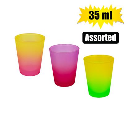SHOT-GLASS LUMO 35ml ASSORTED