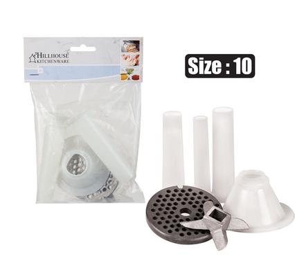 MINCER-KNIFE + PLATE+SAUSAGE SET SIZE:10