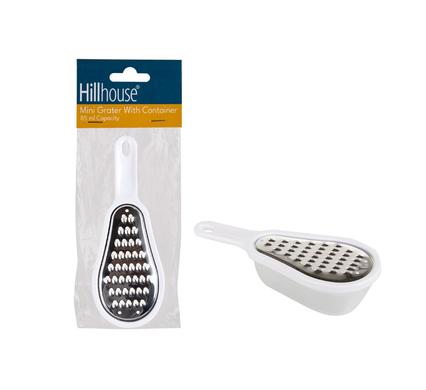 GRATER MINI W/CONTAINER        HILLHOUSE