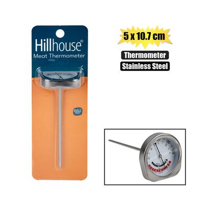 THERMOMETER MEAT S/S 5x10.7cm HILLHOUSE