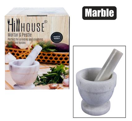 MORTAR+PESTLE MARBLE           HILLHOUSE