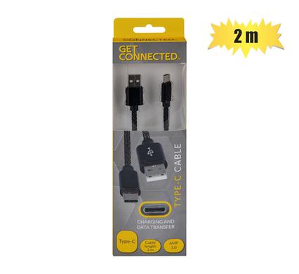 USB CABLE TYPE C 3.0 AMP 2m