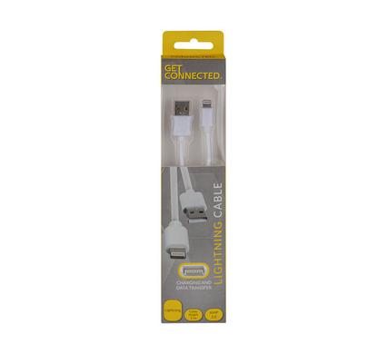 USB CABLE LIGHTNING 2.0 AMP-1m