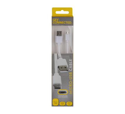 USB CABLE MICRO USB 2.0 AMP 1m