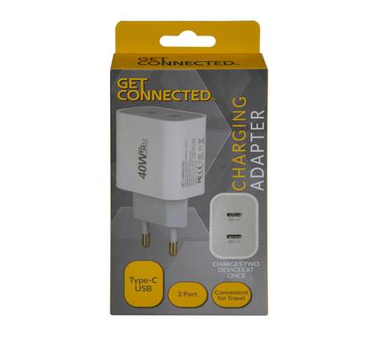 USB PLUG-ADAPTOR 2 PORTS TYPE C