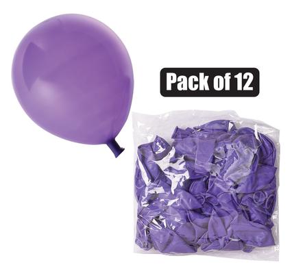 BALLOONS HELIUM 1PC PURPLE F-01