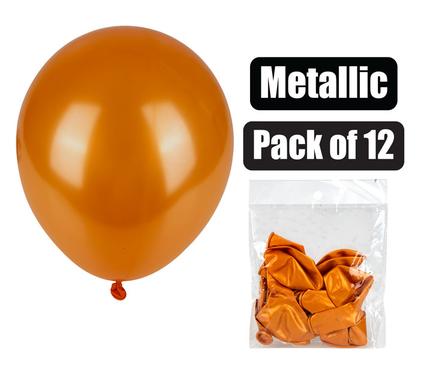 BALLOONS HELIUM 1PC METALLIC GOLD F-01