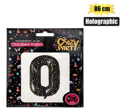 BALLOON HELIUM FOIL HOLO 0 86cm F-03