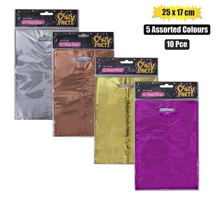 PARTY LOOT SNACK BAG 10PC ASSTD