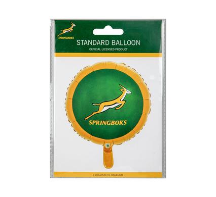 BALLOON HELIUM FOIL SPRINGBOK 45cm F-01
