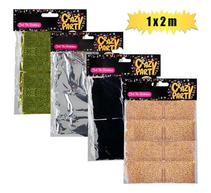 PARTY TILE BACKDROP CURTAIN 1x2m