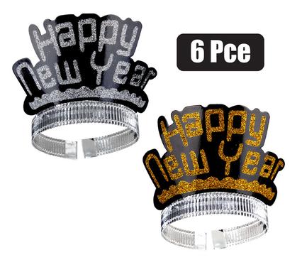 PARTY NEW YEAR TIARA 6PC