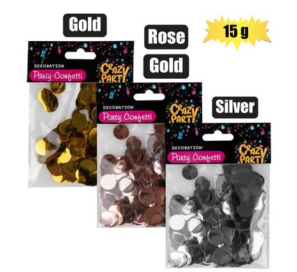 PARTY CONFETTI ASSTD 15g