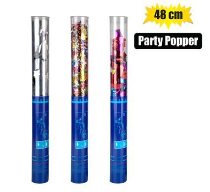 PARTY POPPER ASSTD 48cm
