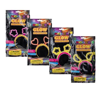 GLOW STICK HEADBAND 1 PIECE