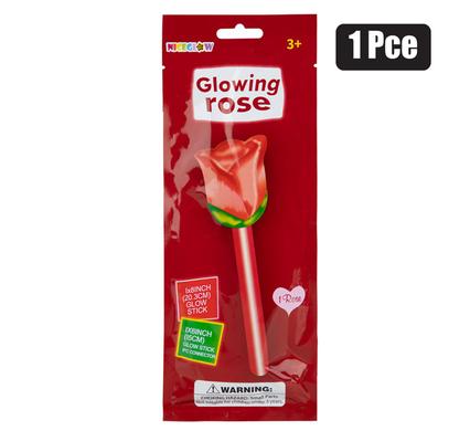 GLOW STICK ROSE WAND 1 PIECE