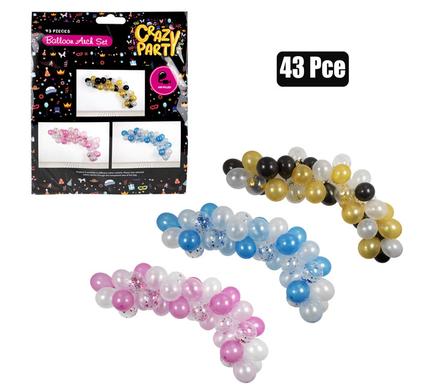 BALLOON ARCH PACK 43PC