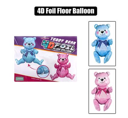 PARTY BALLOON FOIL FLOOR TEDDY