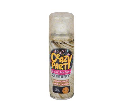 PARTY-SPRAY GLITTER GOLD