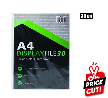 FILE DISPLAY-BOOK PL A4 30-PAGE