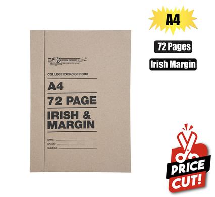BOOK SOFT-COVER A4 72PG COLLEGE I/M