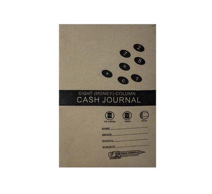 BOOK SOFT-COVER A4 72PG CASH JOURNAL