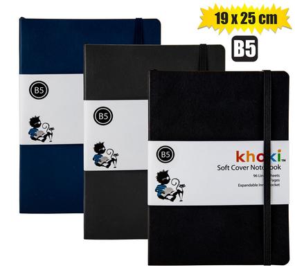 NOVELTY NOTEBOOK PU SOFTCOVER B5 19x25cm