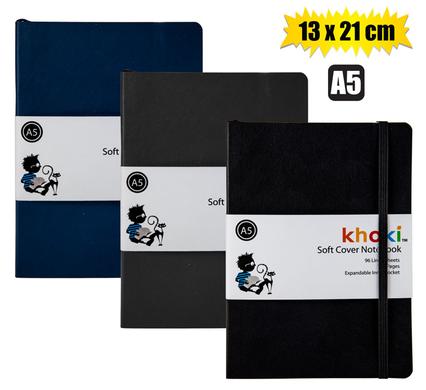 NOVELTY NOTEBOOK PU SOFTCOVER A5 13x21cm