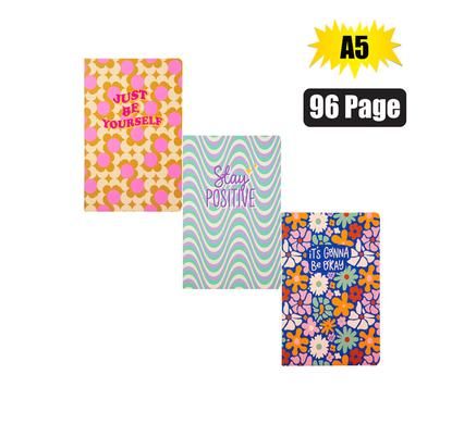 NOVELTY NOTEBOOK NOVELTY S/COVER 96PG A5