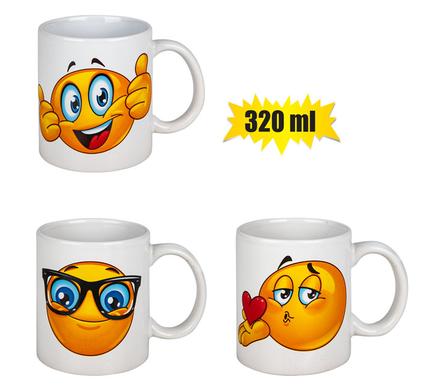 MUG DAILY STRAIGHT ICON 320ML ASSTD