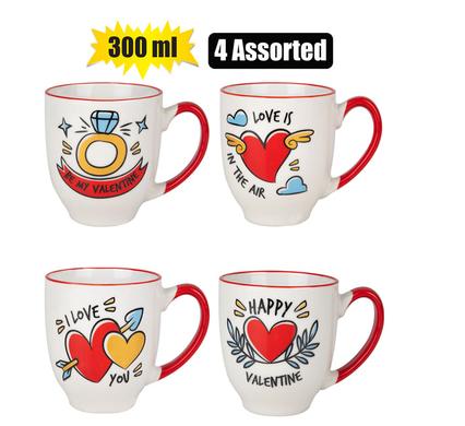 MUG OCCASIONS LOVE 300ml ASSTD