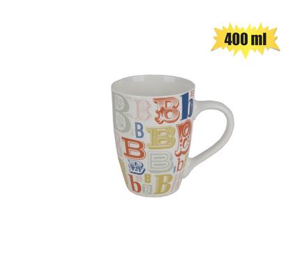 MUG DAILY TALL LETTER B 400ml
