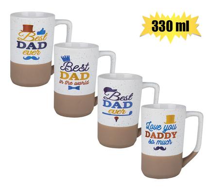 MUG OCCASIONS DAD MATTE WHITE 330ml