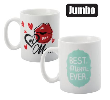 MUG OCCASIONS MOM JUMBO ASSTD