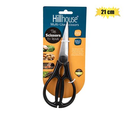 KITCHEN-SCISSORS 21cm BLACK   TO HAVE