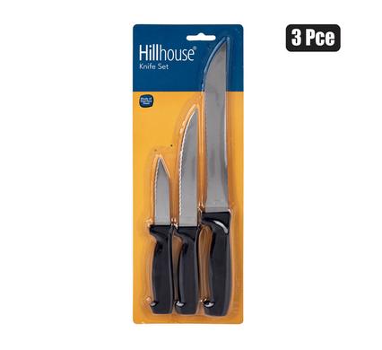 KNIFE-SET 3PCE UTILITY         HILLHOUSE