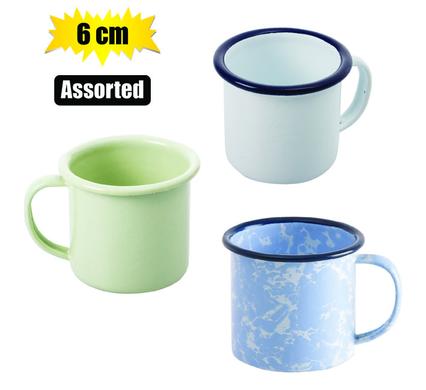 MUG ENAMEL 6cm
