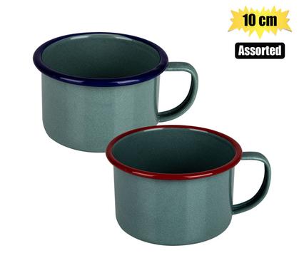 MUG ENAMEL 10cm SOUP