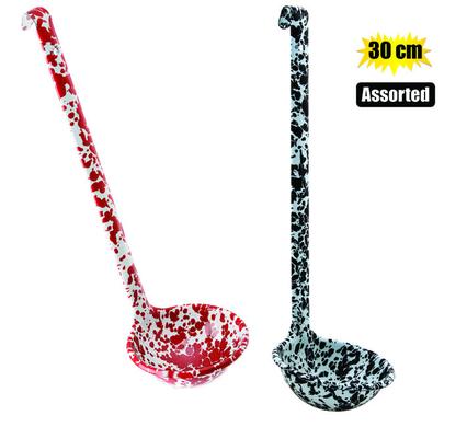 SPOON ENAMEL 30cm LADLE