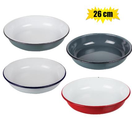 PLATE ENAMEL 24cm PASTA