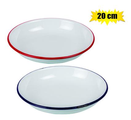 PLATE ENAMEL 20cm PASTA