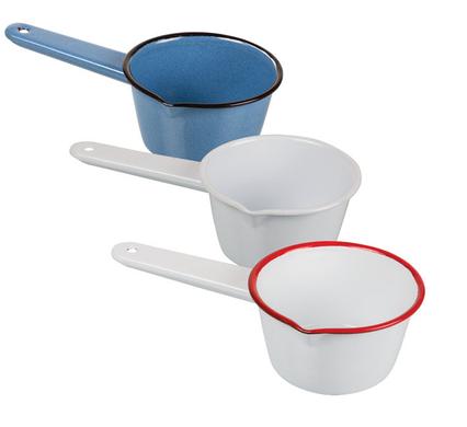 SAUCE PAN 14cm ENAMEL MILK-PAN