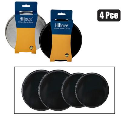STOVE-BURNER-COVERS 4PC SOLID HILLHOUSE
