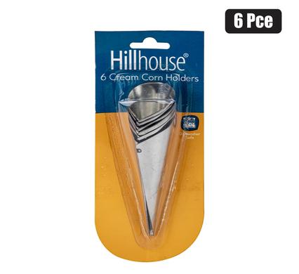 CREAM-HORN-HOLDERS MTL 6PCE    HILLHOUSE