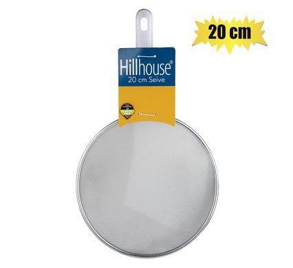 SIEVE FLOUR 20cm MTL-RIM       HILLHOUSE