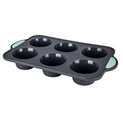 BAKEWARE NON-STICK MUFFIN PAN 6-HOLE