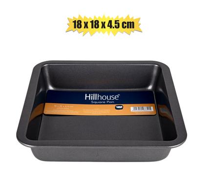 BAKEWARE NON-STICK SQUARE PAN 18x18x4.5