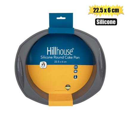 BAKEWARE SILICONE CAKE ROUND 22x6cm