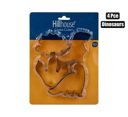 COOKIE-CUTTERS SS 4PC DINOSAURS