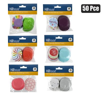 BAKING-CUP PAPER CUPCAKE 50PCE HILLHOUSE